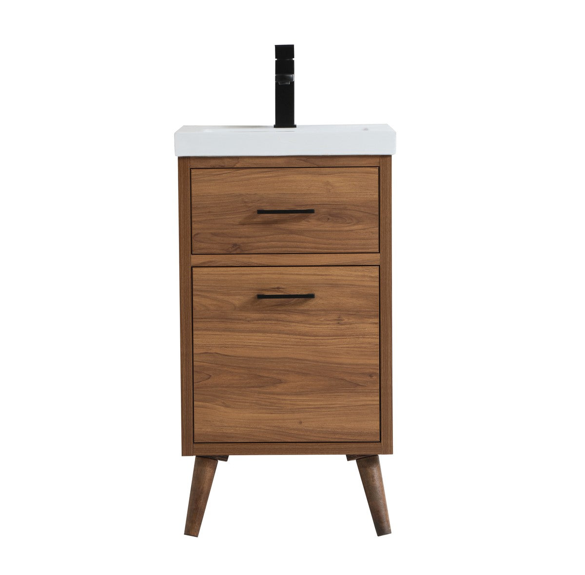 Elegant Lighting - VF41018WB - Bathroom Vanity - Boise - Walnut Brown