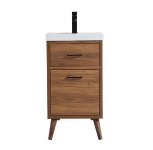 Elegant Lighting - VF41018WB - Bathroom Vanity - Boise - Walnut Brown