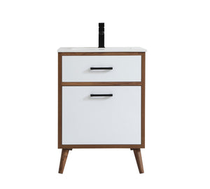 Elegant Lighting - VF41024WH - Bathroom Vanity - Boise - Matte White