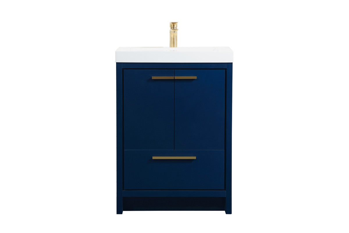 Elegant Lighting - VF46024MBL - Bathroom Vanity Set - Wyatt - Blue