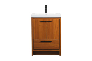 Elegant Lighting - VF46024MTK - Bathroom Vanity Set - Wyatt - Teak