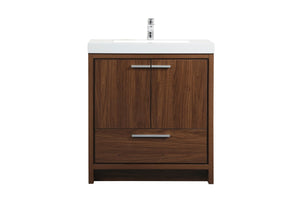 Elegant Lighting - VF46030MWT - Bathroom Vanity Set - Wyatt - Walnut