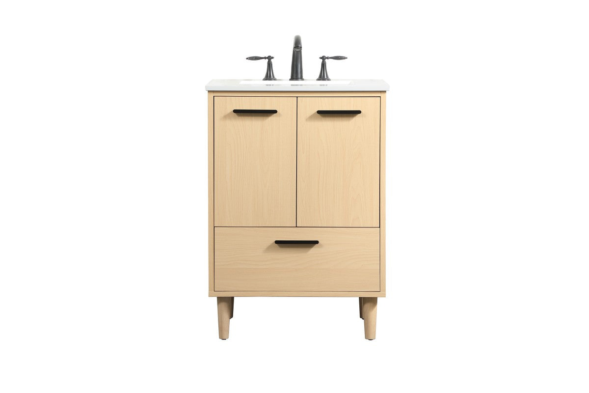 Elegant Lighting - VF47024MMP - Vanity Sink Set - Baldwin - Maple