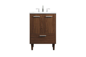 Elegant Lighting - VF47024MWT - Vanity Sink Set - Baldwin - Walnut