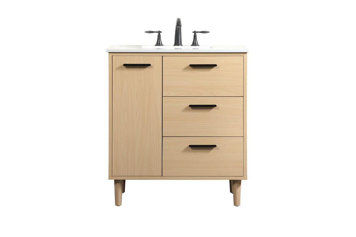 Elegant Lighting - VF47030MMP - Vanity Sink Set - Baldwin - Maple