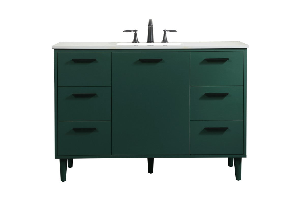 Elegant Lighting - VF47048MGN - Vanity Sink Set - Baldwin - Green