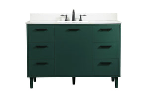 Elegant Lighting - VF47048MGN-BS - Vanity Sink Set - Baldwin - Green