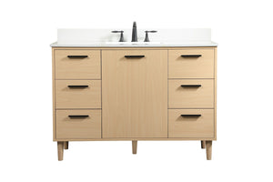 Elegant Lighting - VF47048MMP-BS - Vanity Sink Set - Baldwin - Maple