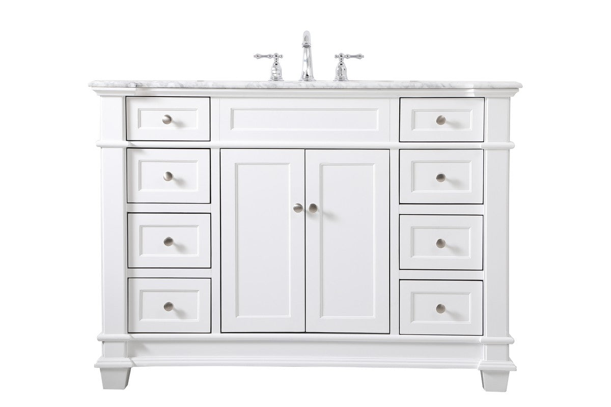 Elegant Lighting - VF50048WH - Bathroom Vanity Set - Wesley - White