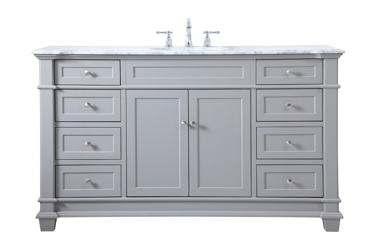 Elegant Lighting - VF50060GR - Bathroom Vanity Set - Wesley - Grey