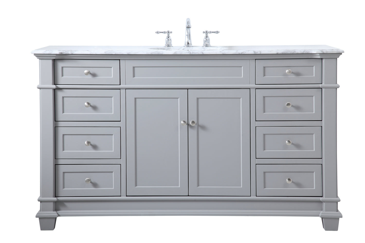 Elegant Lighting - VF50060GR - Bathroom Vanity Set - Wesley - Grey