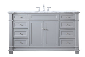 Elegant Lighting - VF50060GR - Bathroom Vanity Set - Wesley - Grey