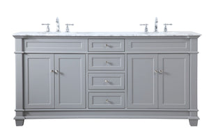 Elegant Lighting - VF50072DGR - Bathroom Vanity Set - Wesley - Grey