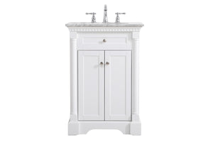 Elegant Lighting - VF53024WH - Bathroom Vanity Set - Clarence - White