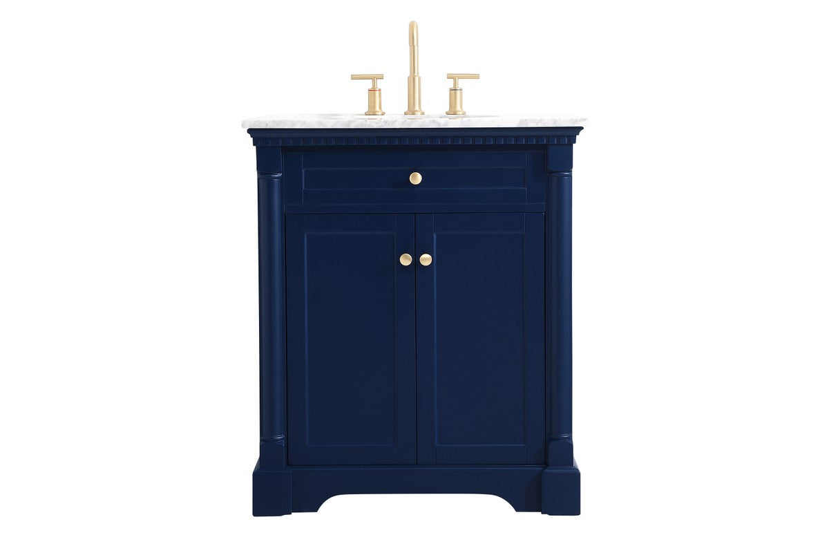 Elegant Lighting - VF53030BL - Bathroom Vanity Set - Clarence - Blue