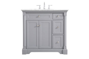 Elegant Lighting - VF53036GR - Bathroom Vanity Set - Clarence - Grey