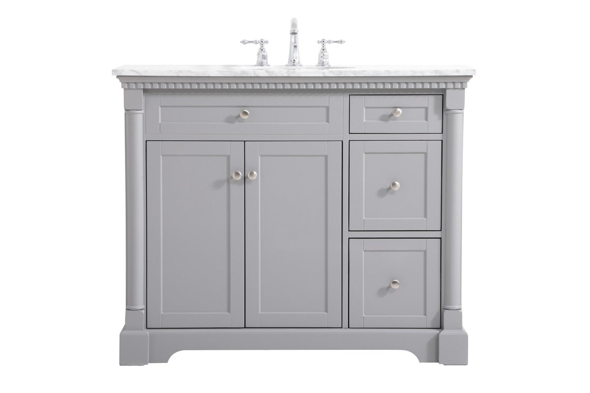 Elegant Lighting - VF53042GR - Bathroom Vanity Set - Clarence - Grey