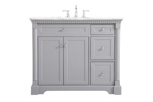 Elegant Lighting - VF53042GR - Bathroom Vanity Set - Clarence - Grey