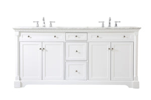 Elegant Lighting - VF53072DWH - Bathroom Vanity Set - Clarence - White