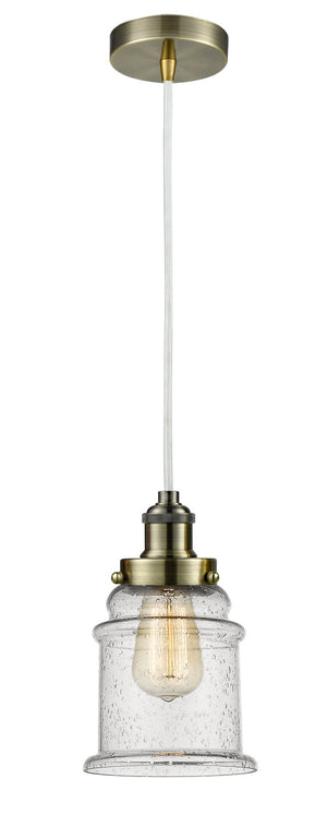 Innovations - 100AB-10W-1H-AB-G184 - One Light Mini Pendant - Edison - Antique Brass