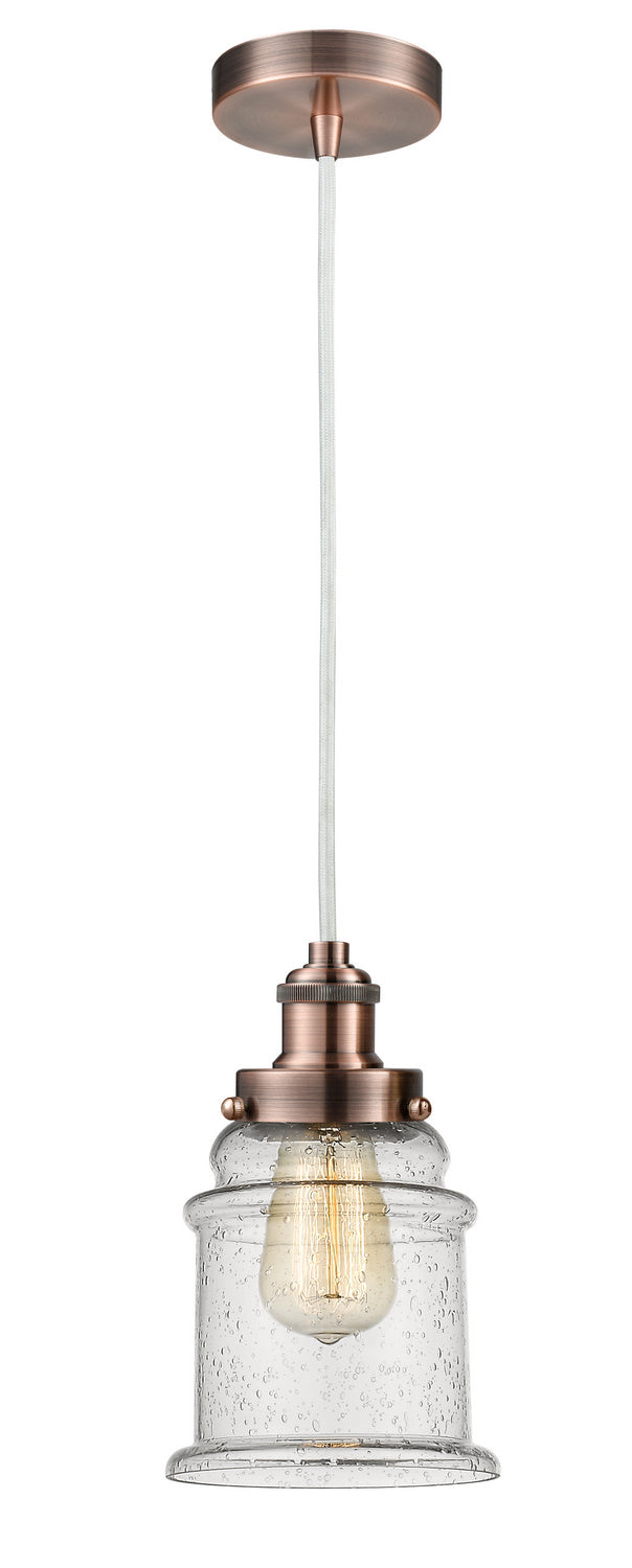 Innovations - 100AC-10W-1H-AC-G184 - One Light Mini Pendant - Edison - Antique Copper