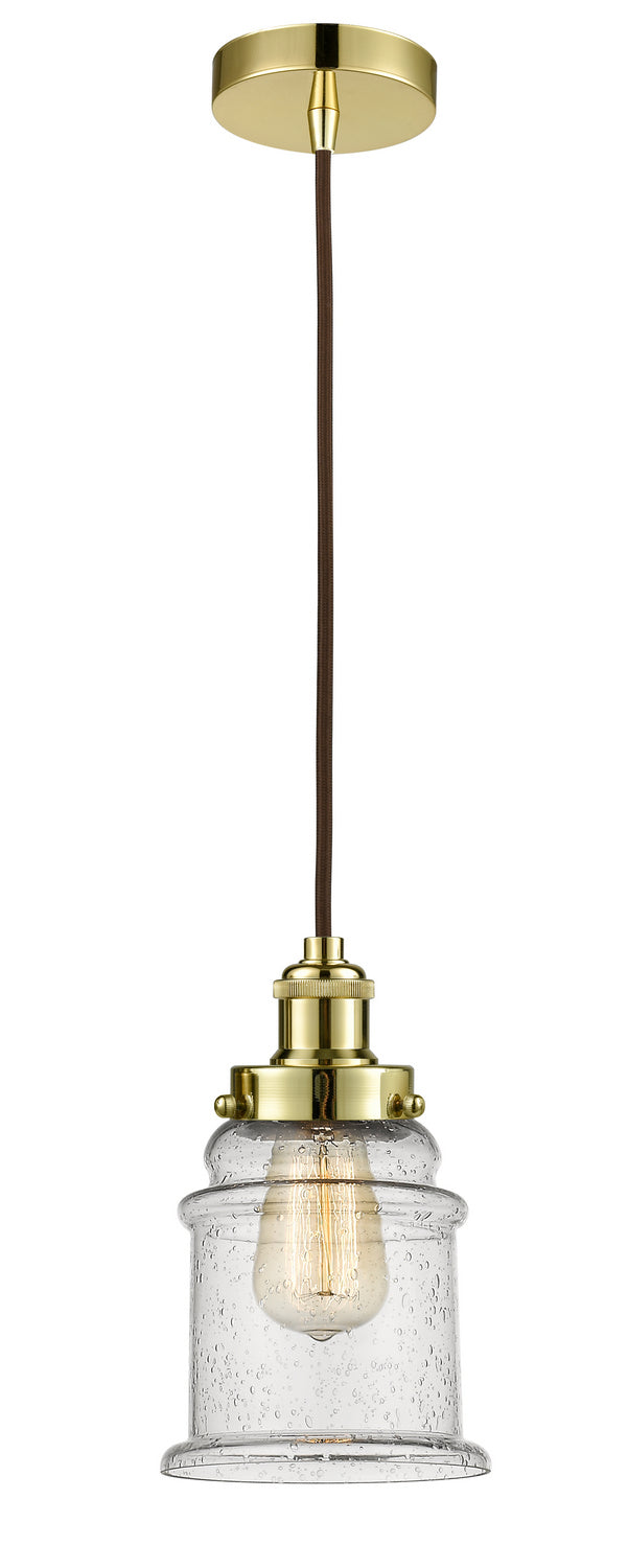 Innovations - 100GD-10BR-1H-GD-G184 - One Light Mini Pendant - Edison - Gold