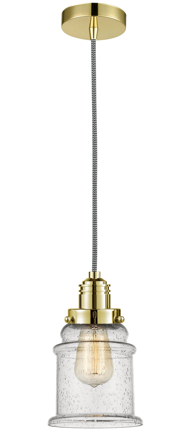 Innovations - 100GD-10BW-2H-GD-G184 - One Light Mini Pendant - Winchester - Gold