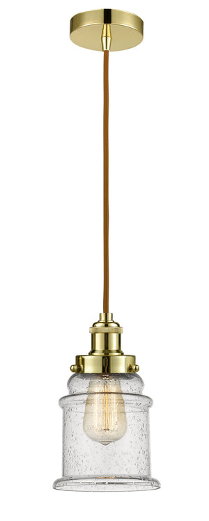 Innovations - 100GD-10CR-1H-GD-G184 - One Light Mini Pendant - Edison - Gold