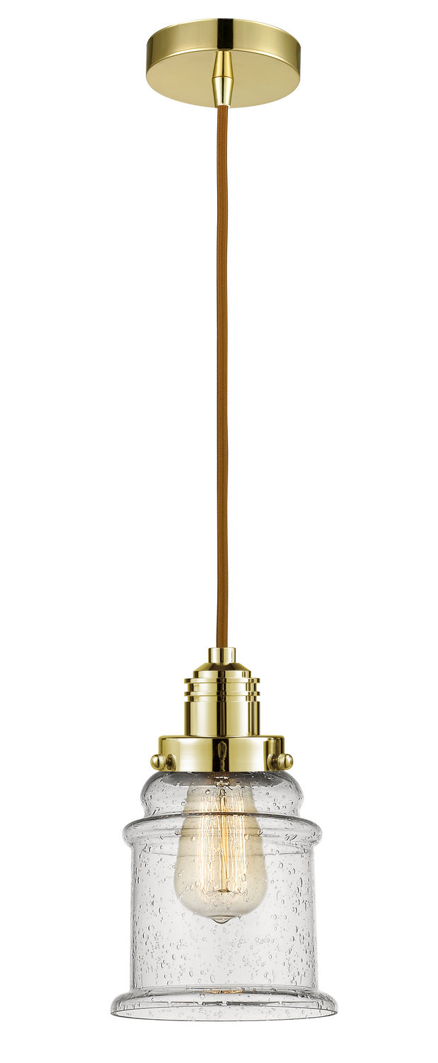 Innovations - 100GD-10CR-2H-GD-G184 - One Light Mini Pendant - Winchester - Gold