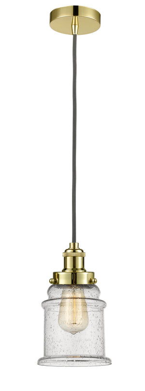 Innovations - 100GD-10GY-1H-GD-G184 - One Light Mini Pendant - Edison - Gold