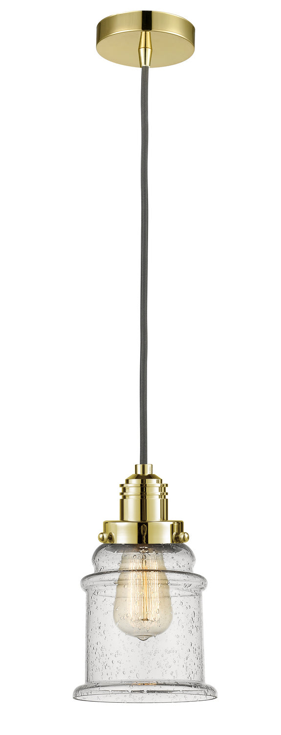 Innovations - 100GD-10GY-2H-GD-G184 - One Light Mini Pendant - Winchester - Gold