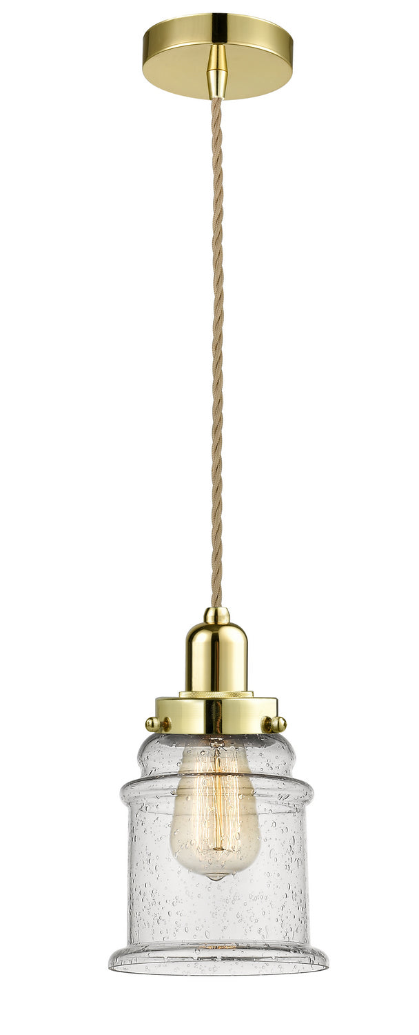 Innovations - 100GD-10RE-0H-GD-G184 - One Light Mini Pendant - Whitney - Gold