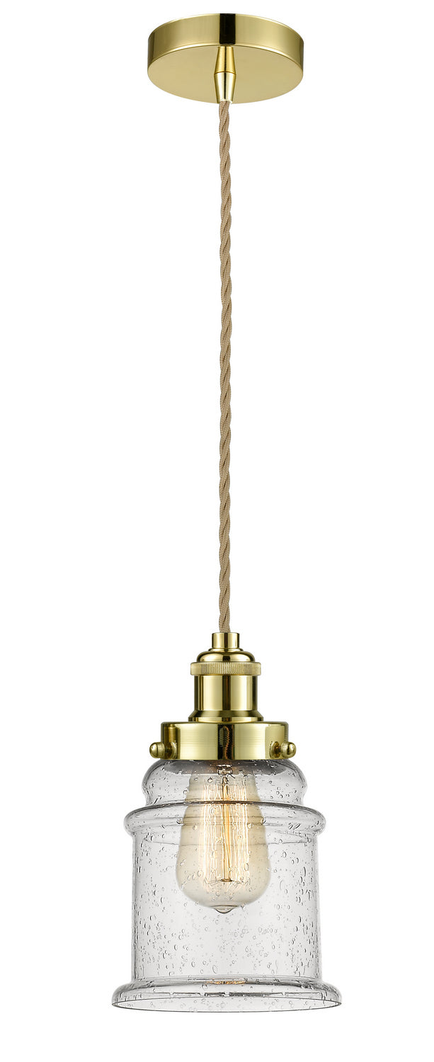 Innovations - 100GD-10RE-1H-GD-G184 - One Light Mini Pendant - Edison - Gold