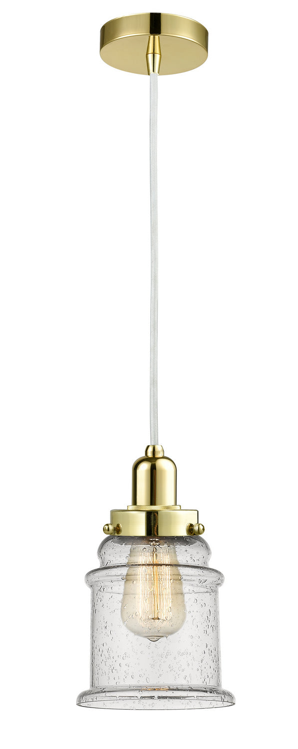 Innovations - 100GD-10W-0H-GD-G184 - One Light Mini Pendant - Whitney - Gold