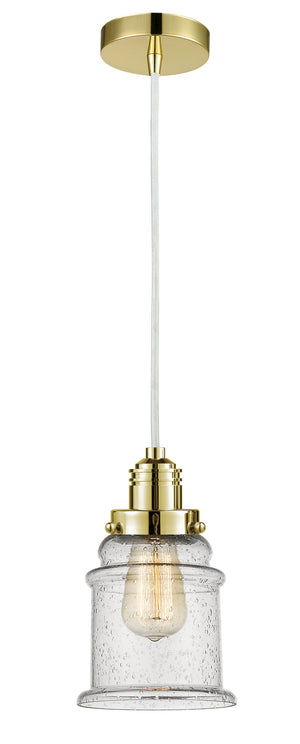 Innovations - 100GD-10W-2H-GD-G184 - One Light Mini Pendant - Winchester - Gold