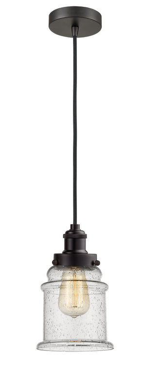 Innovations - 100OB-10BK-1H-OB-G184 - One Light Mini Pendant - Edison - Oil Rubbed Bronze