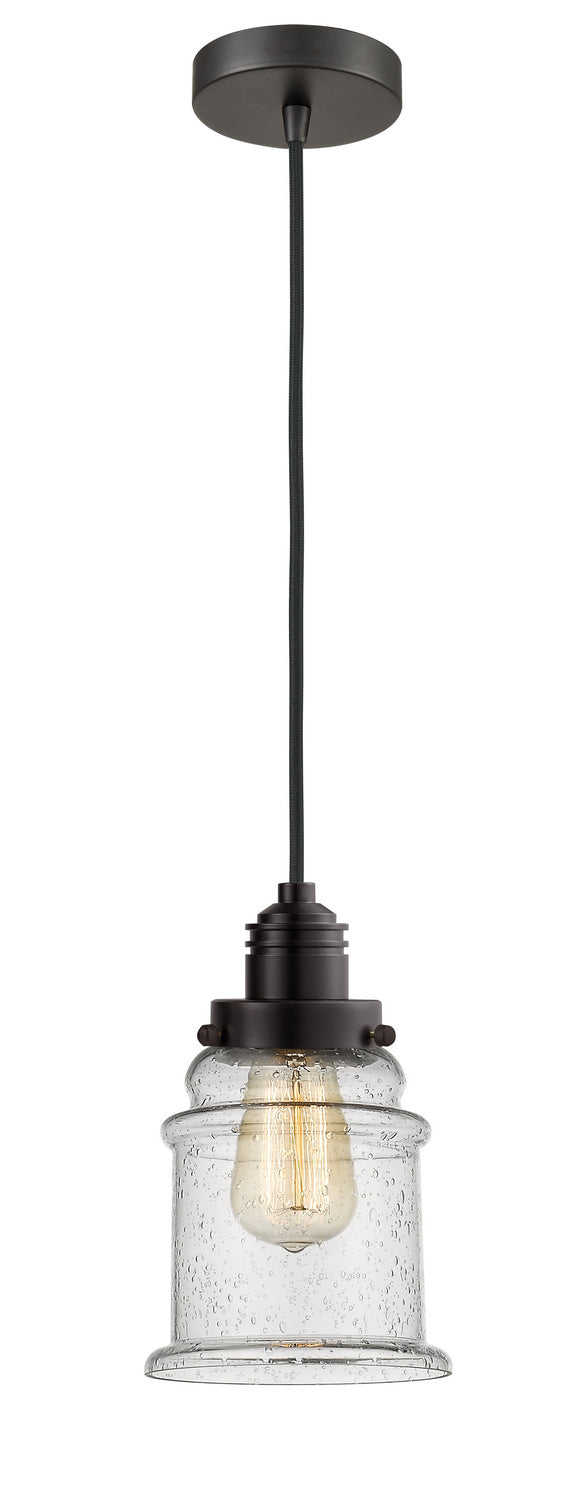 Innovations - 100OB-10BK-2H-OB-G184 - One Light Mini Pendant - Winchester - Oil Rubbed Bronze