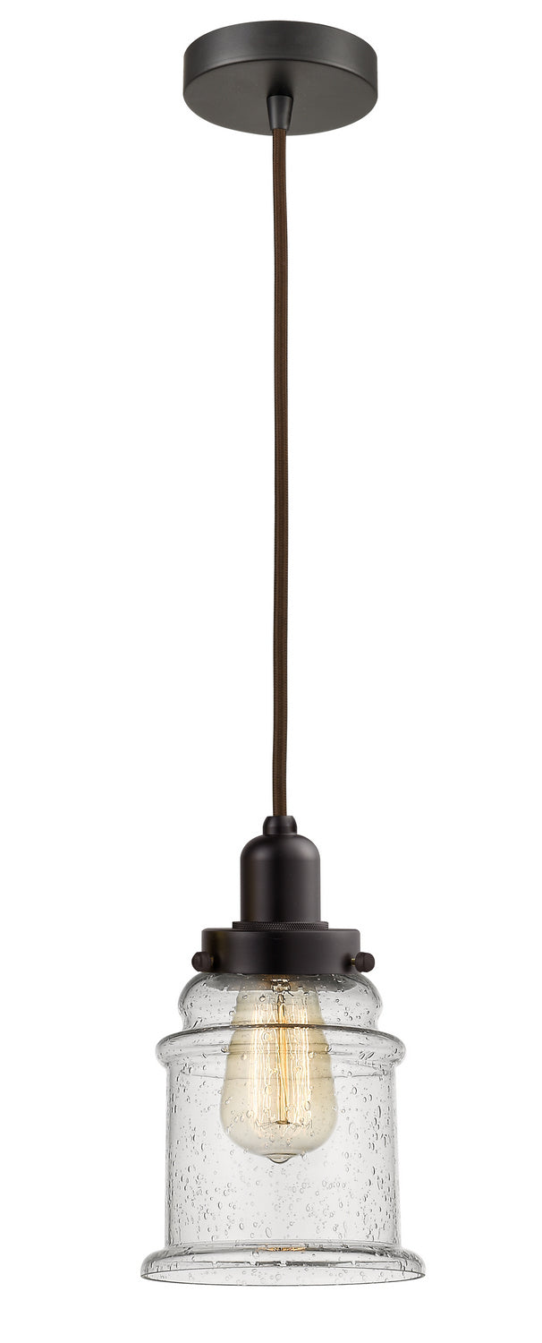 Innovations - 100OB-10BR-0H-OB-G184 - One Light Mini Pendant - Whitney - Oil Rubbed Bronze