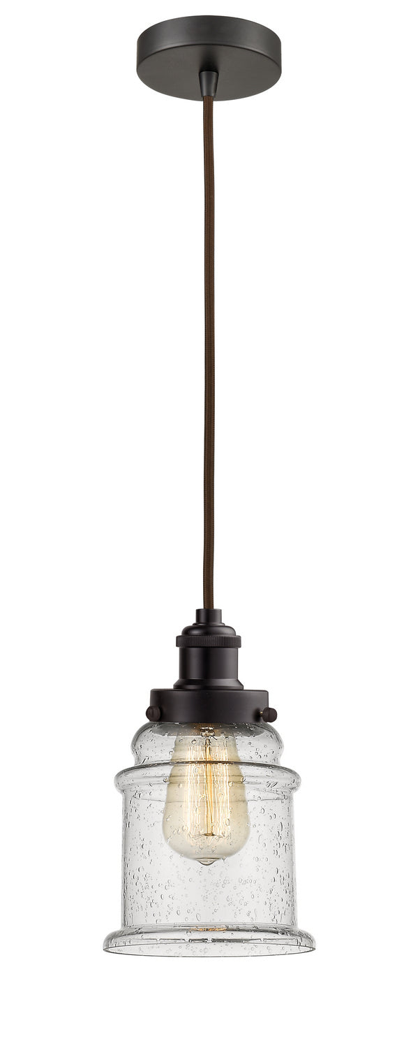 Innovations - 100OB-10BR-1H-OB-G184 - One Light Mini Pendant - Edison - Oil Rubbed Bronze