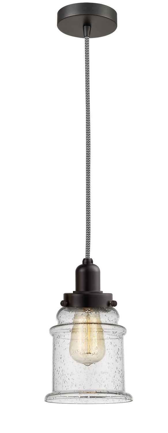 Innovations - 100OB-10BW-0H-OB-G184 - One Light Mini Pendant - Whitney - Oil Rubbed Bronze