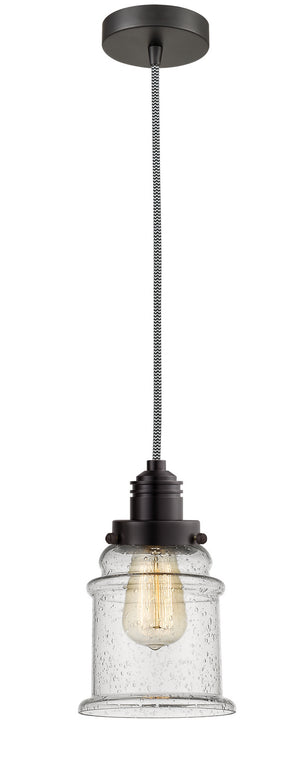 Innovations - 100OB-10BW-2H-OB-G184 - One Light Mini Pendant - Winchester - Oil Rubbed Bronze