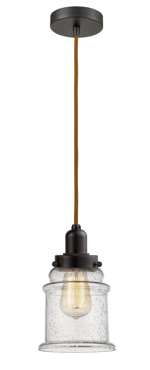 Innovations - 100OB-10CR-0H-OB-G184 - One Light Mini Pendant - Whitney - Oil Rubbed Bronze