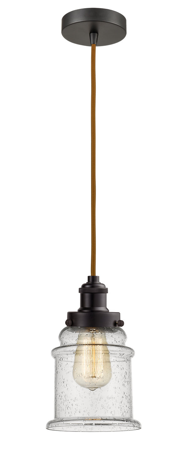 Innovations - 100OB-10CR-1H-OB-G184 - One Light Mini Pendant - Edison - Oil Rubbed Bronze