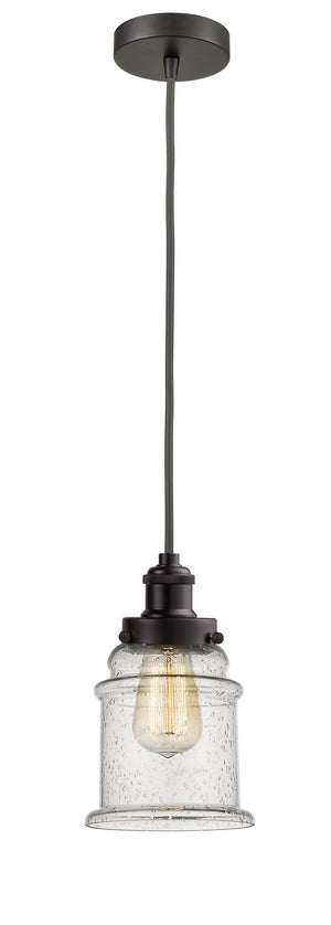 Innovations - 100OB-10GY-1H-OB-G184 - One Light Mini Pendant - Edison - Oil Rubbed Bronze