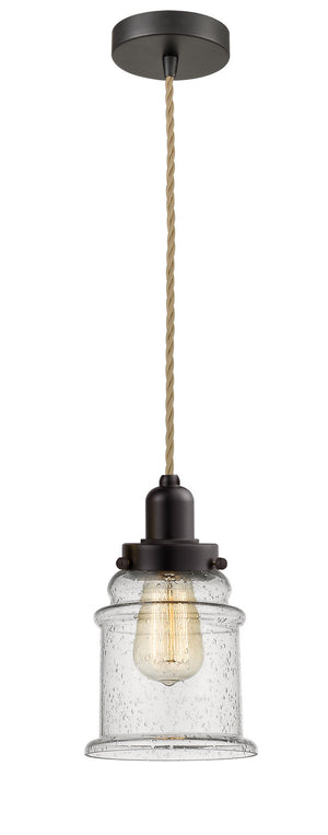 Innovations - 100OB-10RE-0H-OB-G184 - One Light Mini Pendant - Whitney - Oil Rubbed Bronze