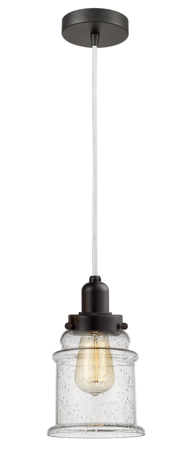 Innovations - 100OB-10W-0H-OB-G184 - One Light Mini Pendant - Whitney - Oil Rubbed Bronze