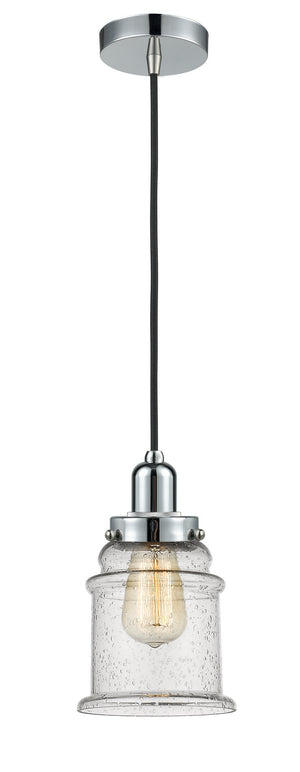 Innovations - 100PC-10BK-0H-PC-G184 - One Light Mini Pendant - Whitney - Polished Chrome