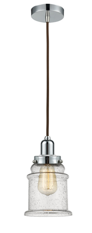 Innovations - 100PC-10BR-0H-PC-G184 - One Light Mini Pendant - Whitney - Polished Chrome