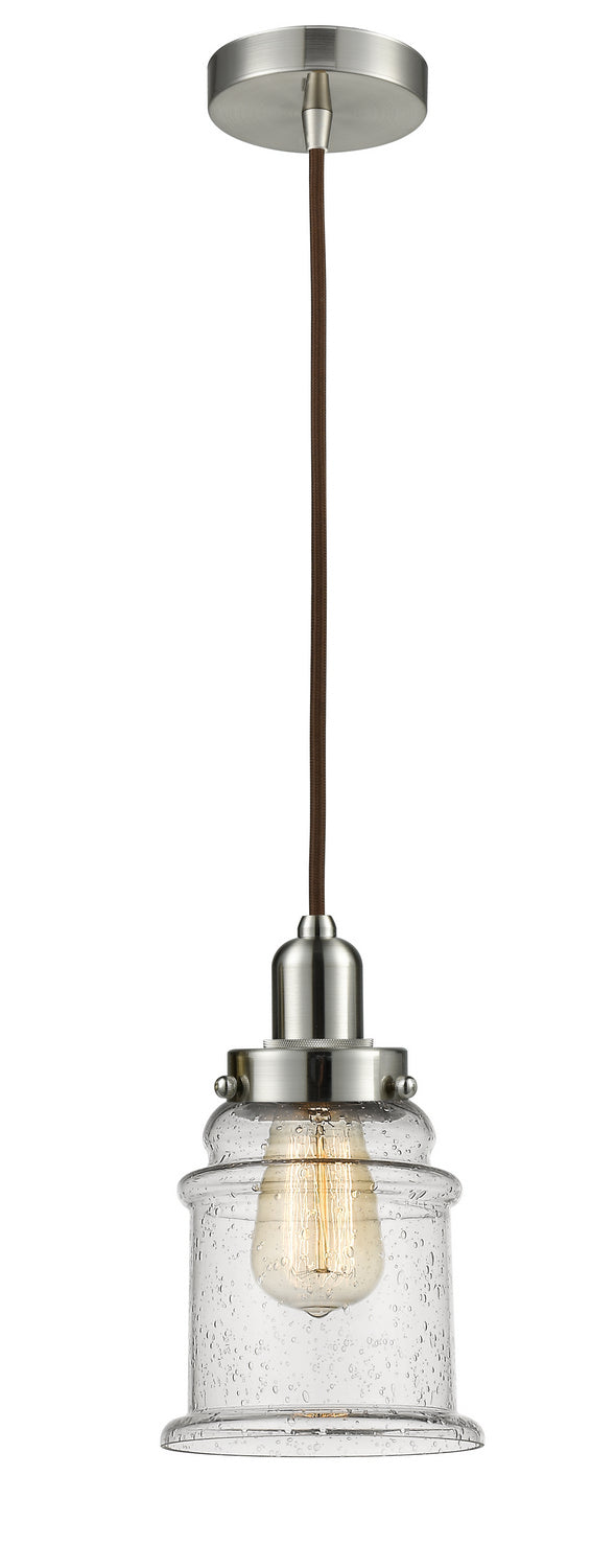 Innovations - 100SN-10BR-0H-SN-G184 - One Light Mini Pendant - Whitney - Satin Nickel