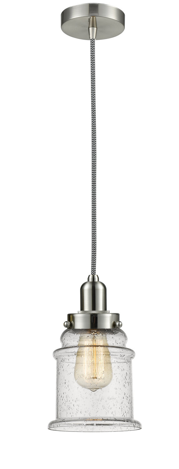 Innovations - 100SN-10BW-0H-SN-G184 - One Light Mini Pendant - Whitney - Satin Nickel